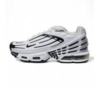 Nike Air Max Plus 3 Leather White Black Unisex Trainers | CK6716 100