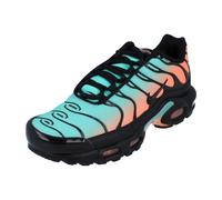 NIKE Air Max Plus TN Men's Trainers DM0032 (Black/Aurora Green/Orange Pulse/Black 022) UK 13 (EU 48.5)