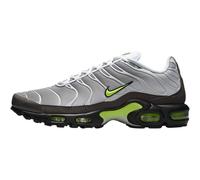 Nike Air Max Plus Men's Shoes (White/Pearl Grey/Black/Neon Yellow), White/Pearl Grey/Black/Neon Yellow, 9