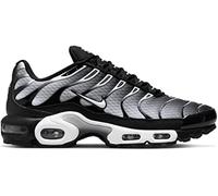 Nike Air Max Plus, Men's Sports Shoes, Black/Metallic Silver/White, 8