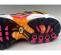 Nike Air Max Plus TN Tuned Trainers GS Size 4.5 UK BLACK ACTIVE PINK