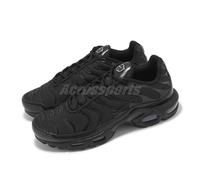 Nike Air Max Plus Triple Black Road Running Casual Men Shoes Sneakers 604133-050