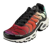 Nike Air Max Plus Womens Fashion Trainers in Black White Red - 4 UK