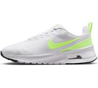 Nike Air Max Women's Nuaxis Shoe HQ1834, White Volt Metallic Silver Black, 8 UK