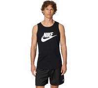 Nike Air Mens Athletic Black Vest Tank Top - Size Medium