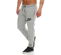 Nike AW77 FLC CUFF PT-air HTG - Men's trousers, Men, W77 Flc Cuff Pt-Air Htg, Grey/Black, S