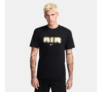 Nike Air Mens Black Gold Neon Graphic T-Shirt