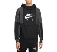Nike Air Mens Contrast Black Pullover Hoodie Casual Hooded Sportswear Top