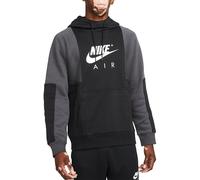 New mens NIKE Fleece Hoodie Sweatshirt Black Hooded Sports tracksuit top size M
