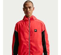 Nike Air Men's Full-Zip Hybrid Utility Jacket - Red - Polyester S