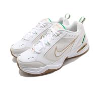 Nike Air Monarch IV 4 White Lucky Green Gold Men Casual Training Shoe 415445-103