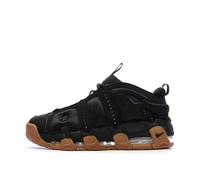 Nike Air More Uptempo Low Gomme Men's Black Trainers, Black, 11 UK
