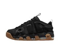 Nike Air More Uptempo Men's Flat Shoes (FZ3055-003, Black/Gum Medium Brown/Black), Black Rubber Brown Medium Black, 9 UK