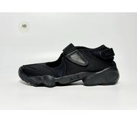 Nike Air Rift Split Toe Retro OG Triple Black Trainers Hook & Loop Various Sizes