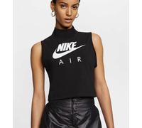 NIKE AIR SPORTSWEAR LOGO DRI FIT CROP TANK TOP BLACK CJ3782-010 WOMEN XS M