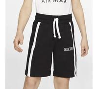 NIKE AIR SPORTSWEAR LOGO FLEECE SHORTS - BLACK BV3600-010 KIDS BOYS M