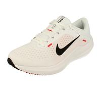 Nike Air Winflo 10, Men's Low, White/Black-Lt Crimson, 45.5 EU