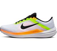 NIKE Air Winflo 10 Running Shoe, White Black Volt Laser Orange, 7 UK