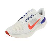 NIKE Zoom Winflo 9 Men's Running Trainers Sneakers Shoes DD6203 (Football Grey/Concord/Cinnabar/Bright Crimson 006) UK8 (EU42.5)