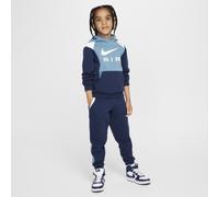 Nike Air Younger Kids' Fleece Pullover and Trousers Set - Blue - Cotton 6