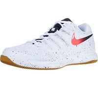 Nike Air Zoom Air Vapor X HC, Men's Tennis Shoes, White Laser Crimson Oracle Aqua 108, 12 UK (47.5 EU)