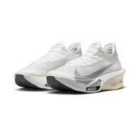 Nike Air Zoom Alphafly Next% 3 Men's Running Shoes | UK 12 in Platinum Tint/Metallic Silver/Grey Fog