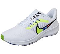 Nike Air Zoom Pegasus 39 Premium Men's Running Trainers Sneakers Shoes DX1627 (White/Black-Summit WHITE-VOLT100) UK9 (EU44)