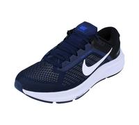 Nike Men's Air Zoom Structure 24 Sneaker, Midnight Navy White Black White, 11 UK
