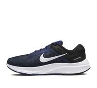 Nike Men's Air Zoom Structure 24 Sneaker, Midnight Navy White Black White, 9 UK