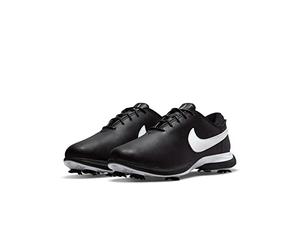 Nike Air Zoom Victory Tour 2 Golf Shoes for Men, Black/White, 8 UK