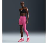 Nike A'ja Wilson Women's A'symmetric Mid-Rise Single-Leg Basketball Leggings - Pink - Polyester/Elastane XL (UK 20-22)