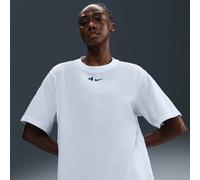 Nike A'ja Wilson Women's Loose Short-Sleeve T-Shirt - White - Cotton XL (UK 20-22)