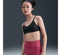 Nike Alate Girls' Sports Bra - Black - Polyester XS