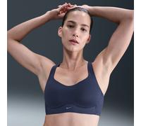 Nike Alate High-Support Women's Padded Convertible Sports Bra - Blue - Polyester/Elastane XS (D-E)