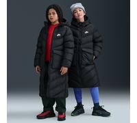Nike All Day Play Older Kids' Therma-FIT Loose-Fit Full-Length Puffer Parka - Black - Polyester M