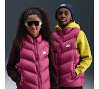 Nike All Day Play Older Kids' Therma-FIT Loose-Fit Puffer Gilet - Purple - Polyester L