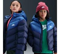 Nike All Day Play Older Kids' Therma-FIT Loose-Fit Puffer Jacket - Blue - Polyester M