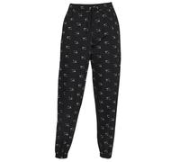 Nike All-Over Logo Black Thin Track Pants