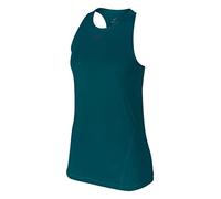 NIKE All Over Mesh Tank Women's Tanktop, Midnight Turq/Black, Large