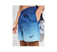 Nike All Over Print Fade Swim Shorts - Blue - Mens M