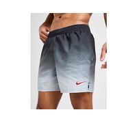 Nike All Over Print Fade Swim Shorts - Grey - Mens L