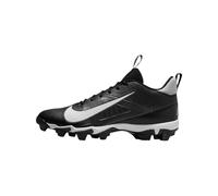 Nike Alpha Menace 4 Shark Football Cleats (FN0028-001, Black/Light Smoke Grey/Metallic Silver/White), Black, 9 UK