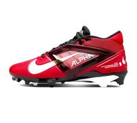 NIKE Alpha Menace Pro 4 American Football Cleats Red