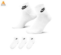 Nike Everyday Essential Ankle Socks (3 Pairs) - White L