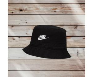 Nike Apex Futura Washed Classic Bucket Hat Black Size M L FB5381-010