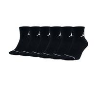 Nike Apparel Socks Men Air Jordan Jumpman Qtr Socks 3 Black SX5544-010 S