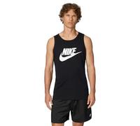 NIKE AR4991-013 M NSW TANK ICON FUTURA Vest Men's BLACK/WHITE Size S