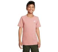 NIKE AR5254-618 K NSW TEE EMB FUTURA T-shirt Boy's RED STARDUST Size S