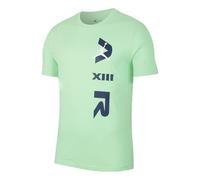 Nike AS Men's J LGC AJ13 SS Tee 1 ILLUSION Green CW0796-350 XS