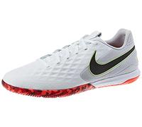 NIKE AT6134-106 React Legend 8 PRO IC Sneaker Unisex White/Black-Grey Fog-BRT Crimson-Ghost Green UK 10.5